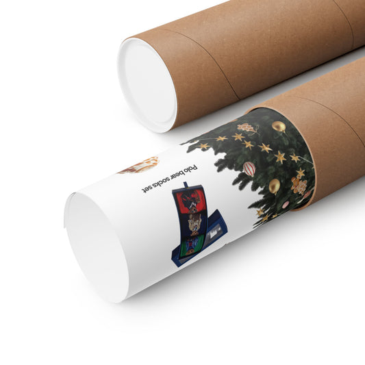Holiday Themed Matte Vertical Posters - Guide to a Ralph Lauren Christmas