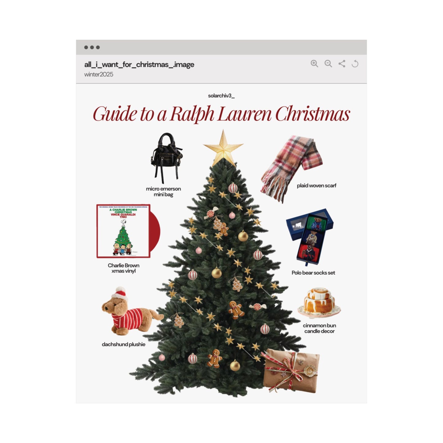 Holiday Themed Matte Vertical Posters - Guide to a Ralph Lauren Christmas